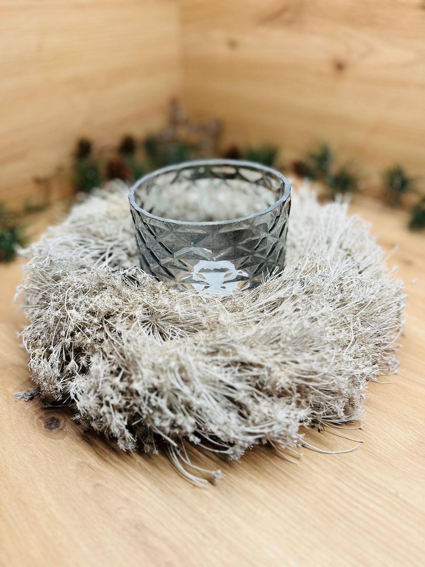 Natürlicher Kranz für dein Zuhause – Eleganz aus der Natur